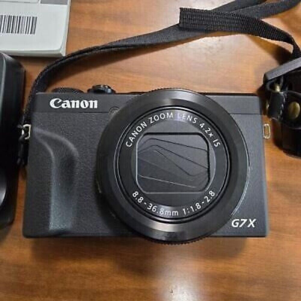 Canon PowerShot G7 X Mark III Digital Camera 20.2MP 4K Used
