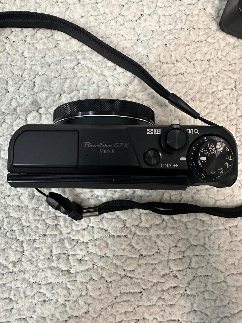 Canon PowerShot G7 X Mark II 20.1MP Compact Camera - Black
