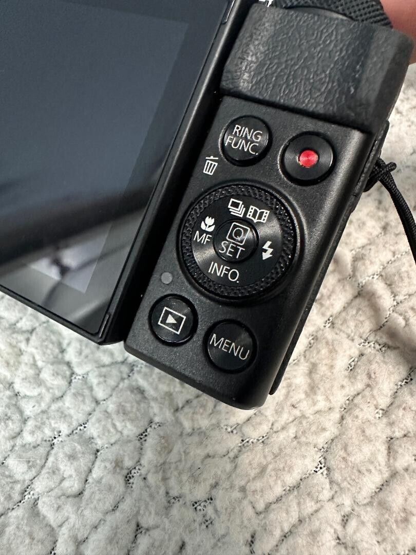 Canon PowerShot G7 X Mark II 20.1MP Compact Camera - Black