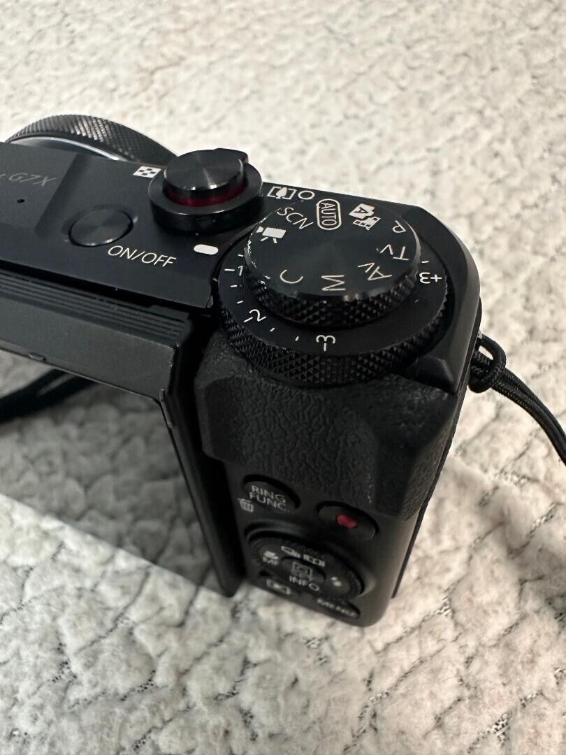 Canon PowerShot G7 X Mark II 20.1MP Compact Camera - Black